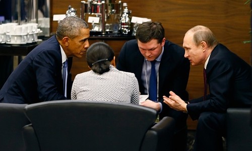 US, Russian Presidents meet on sidelines of G20 meeting - ảnh 1